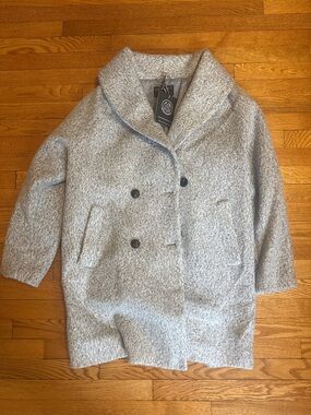 Bernardo City Retreat Textured Bouclé Coat